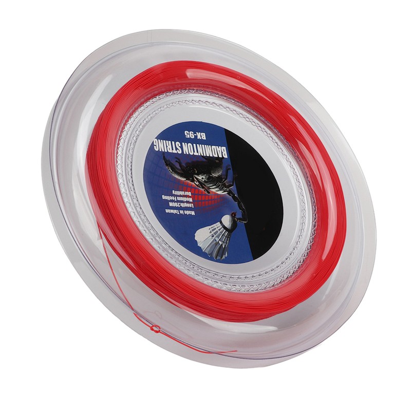 POWERTI Badminton Racquet String High Elasticity Wear Resistant Resin Fibre