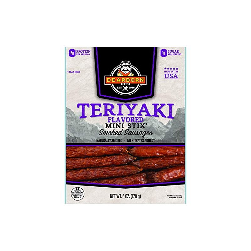 Dearborn Brand - Teriyaki Mini Sticks - 6 oz. -