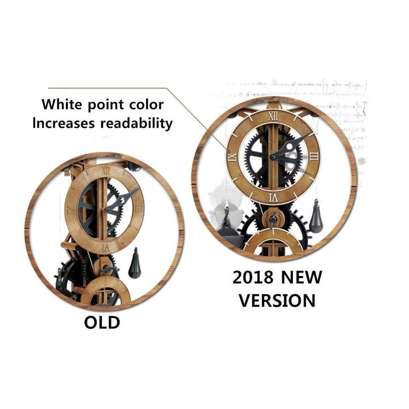 Academy 2018 NEW Da Vinci Clock 10"