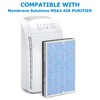 MSA3 Replacement Filter, Compatible with Membrane Solutions MSA3/MSA3S Air Purifier,【Upgraded】3-in-1