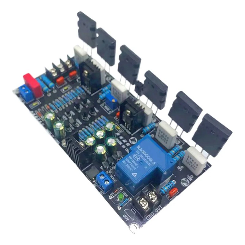 Placa Amplificadora De Potencia Mono De 300 W 1943+5200 Rear