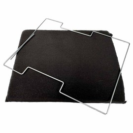 AIR2GO Activated Carbon Filter Replacement for Elica F00262/3S/Type 20 with Mounting Bracket