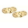 Generic 2PC 180 Degree Copper Flap Hinges, Semicircle Hinges for