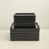 Stone Lain Grace Square Stoneware Dinnerware Set, 12 Piece Service