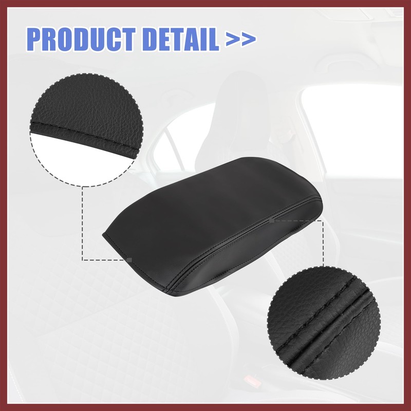 HEROFFIX Car Center Console Lid Armrest Seat Box Cover Protector