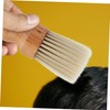 IWOWHERO Ergonomic Wooden Hair Brush Barber Neck Duster Brush Hair