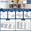 Mavivegue Book Shelf, 12 Cube Storage Organizer, Closet Storage Organizer,