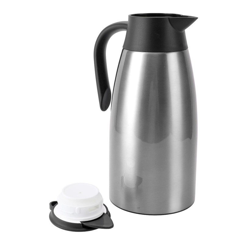 Insulated 2L Vacuum Thermal Coffee Dispenser Kettle Stainless Steel Home