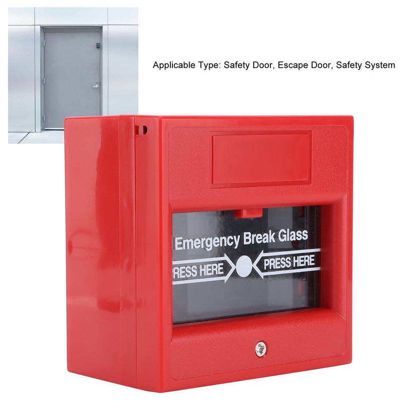 Glass Break Alarm Button Emergency Exit Release Button Emergency Exit