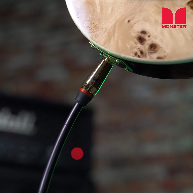 Monster Cable 600543 Musical Instrument Cable, Guitar Cable, Length 21