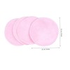 Vaguelly 10pcs Reusable Bamboo Fiber Makeup Cleansing Pads Double Layer