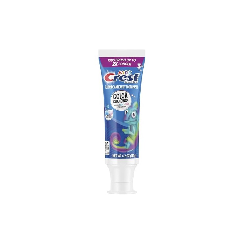Crest Oral Care, Toothpaste Fluoride Anticavity Bubble Gum 3+ Years,