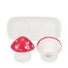 Ceramic Salt and Pepper shakers - Mushroom