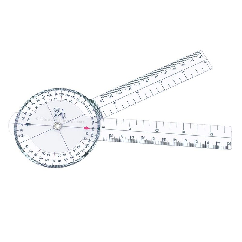 EMI Goniometer Set 12", 8", and 8" Spinal 3 Pieces
