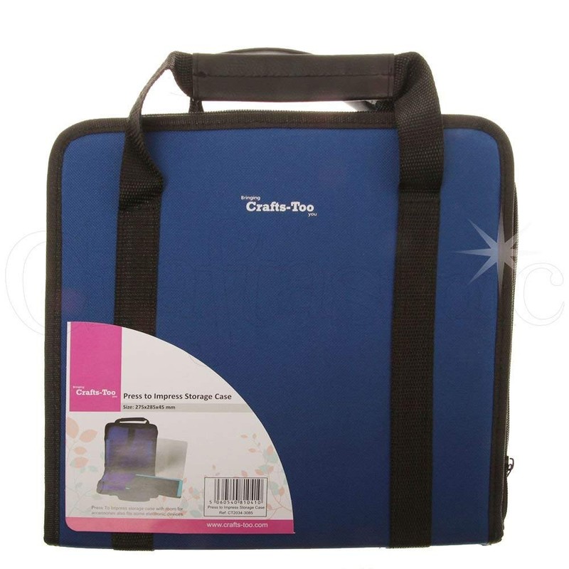 Crafts too Blue Storage case to fit Stamp to Impress