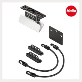 Hailo Kick and Go 3691401 | Öffnungssystem für Abfallsammler per Fußtritt | passend für Unterschrank Auszug Cargo Basic