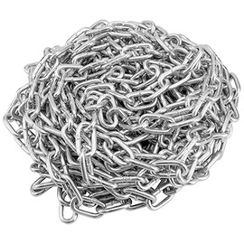 KOHAND 13 Ft 3/16 Inch Stainless Steel Chain, Heavy Duty Chain, Durable Swing Chain for Hanging, Anchoring, Towing, 772 Lbs Max Load-Bearing Capacity