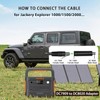 COMeap 6FT 2M 12AWG+14AWG Solar Connector to DC 8mm Adapter