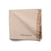 Dean and Deluca Cotton Chambray Napkins, Beige, Approx. 17.7 x