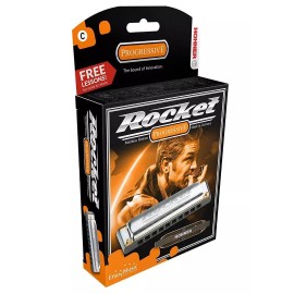 Hohner ROCKET HARP Harmonica Model M2013BX-A Harmonica in the Key of A