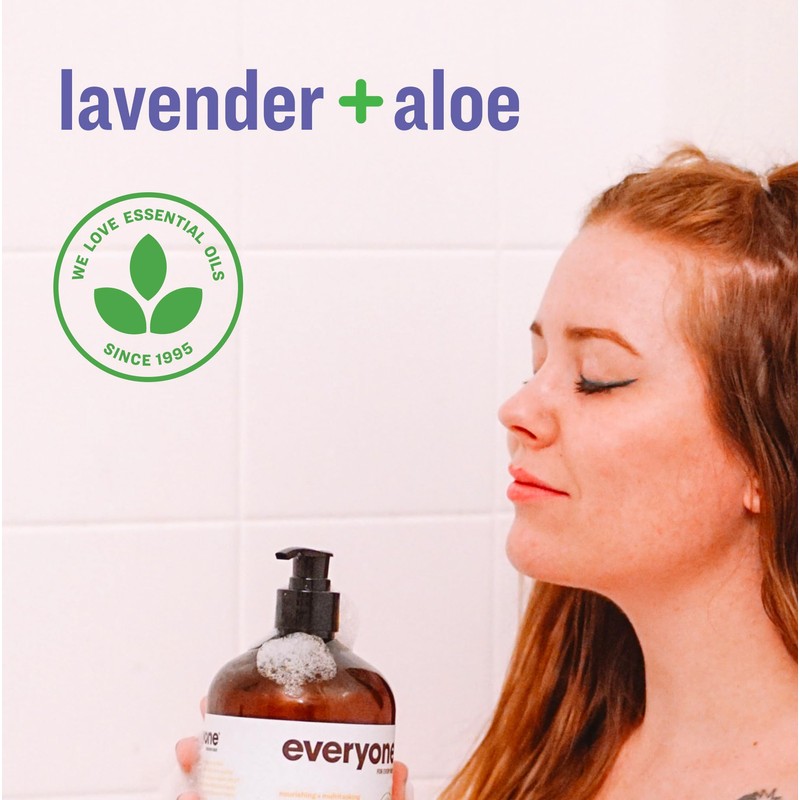 Everyone 3-in-1 Soap, Body Wash, Bubble Bath, Shampoo, 32 Ounce