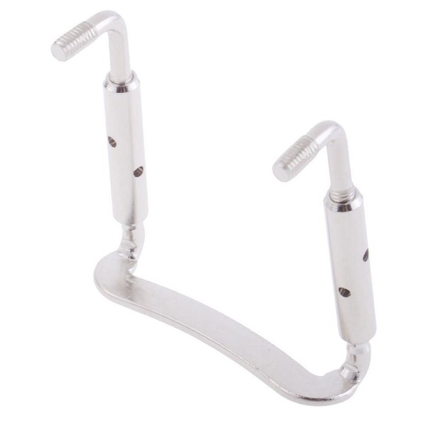 4/4, 3/4 Size Violin Chinrest Chin Rest Clamp Screw Silver