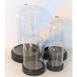 Rubidia Acrylic Display Dome Case Cloche Globe For Gift Decorative Collectables Vintage  - Small 3" (D) x 5" (H)