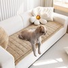 Gumfolk Non Slip Fuzzy Pet Couch Covers for Sofa, Washable