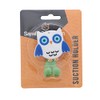SandT Collection Owl Suction Toothbrush Holder for Mirror Wall -