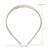 PACKOVE 3Pcs Thin Metal Wire Headband for Women Stylish Multi