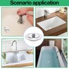 2PCS Universal Bath Plug, 40-45mm Bath Plug Replacement, Bathroom Sink