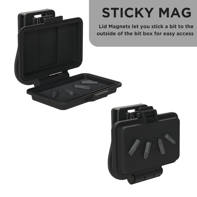 SwatClips Magnetic Drill Bit Holder – Compact & Durable Magnetic
