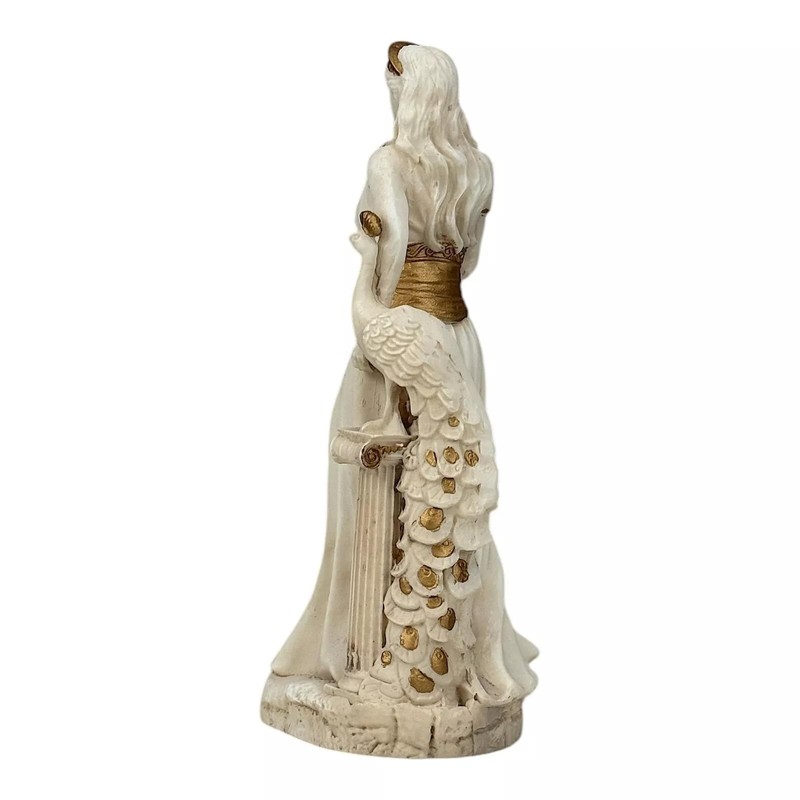 Hera Queen of Gods Statue - 7.08 inches Grey Patina