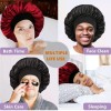 Himoswis Bonnet for Men,Hair Bonnet for Sleeping,Doubl