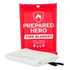 The Prepared Hero Emergency Fire Blanket - Simple and Easy