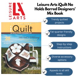 Leisure Arts I Quilt No Holds Barred Designers' Quilting Book