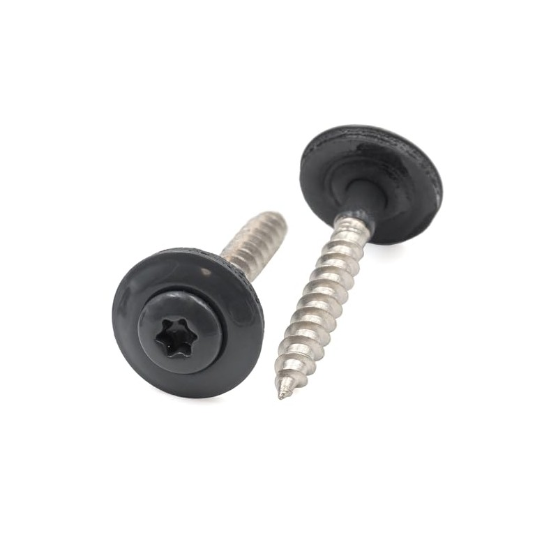 100 Stück Spenglerschrauben 4,5 x 45 mm Antrazit RAL 7016