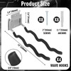 MorningRo 4 Pack Garage Hooks Heavy Duty 12" Ladder Hanger