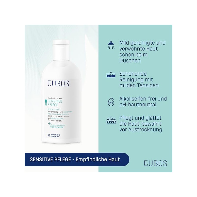 Eubos Sensitive | Dusch & Creme Waschlotion | 200ml |