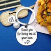 StepMom Keyring Gift Appreciation Gift for Step Mother Mother in