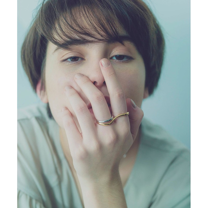 ete 810235 Bi-Color Double Ring Cuff