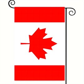 DMERBYL Garden Flag Canada Day 1St Of July Maple Leaf 12×18 Inch Double Sided Design Decorative Yard Banner Garden Flag Holiday Flag for Party Home Outdoor Decoration-607