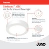 Juno Slim Basics 4 Inch LED Ceiling Light, Low Profile