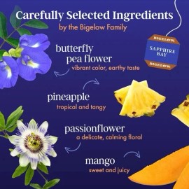 Unbranded Bigelow Butterfly Pea Flower Sapphire Bay, Herbal Tea, Tea Bags, 18 Count....