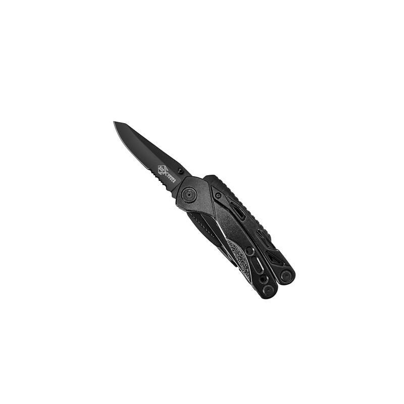 KH-Security 11-in-1 Multifunktionswerkzeug "Survivor" - Multitool Taschenmesser Klappmesser Outdoor Camping