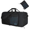 Foldable Travel Duffle Bag,Duffle Bag with Shoes Compartment and Adjustable