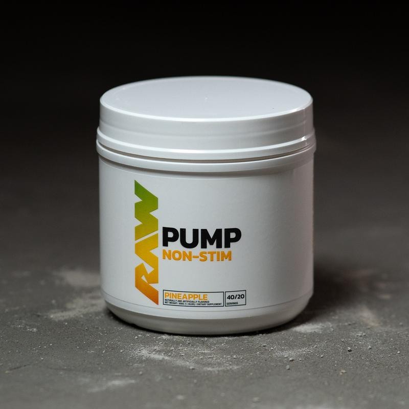 PUMP Non-stim Pre-Workout - Flavors: Raspberry Lemonade
