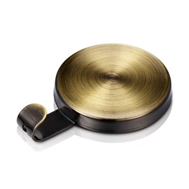 Jetec 6 Pcs Magnetic Wreath Hanger Magnet Hooks Wreath Holder for Metal Door Refrigerator Kitchen Christmas Wreaths Party Hanging Decoration(Gold)