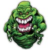 Green Slime Ghost - Whimsical Vinyl Sticker Decal for Car