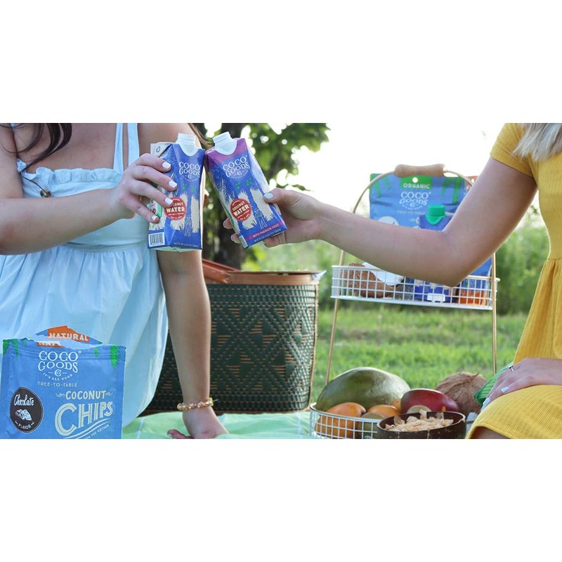 CocoGoodsCo Vietnam Single-Origin 100% Natural Coconut Water, Non-GMO, Never from